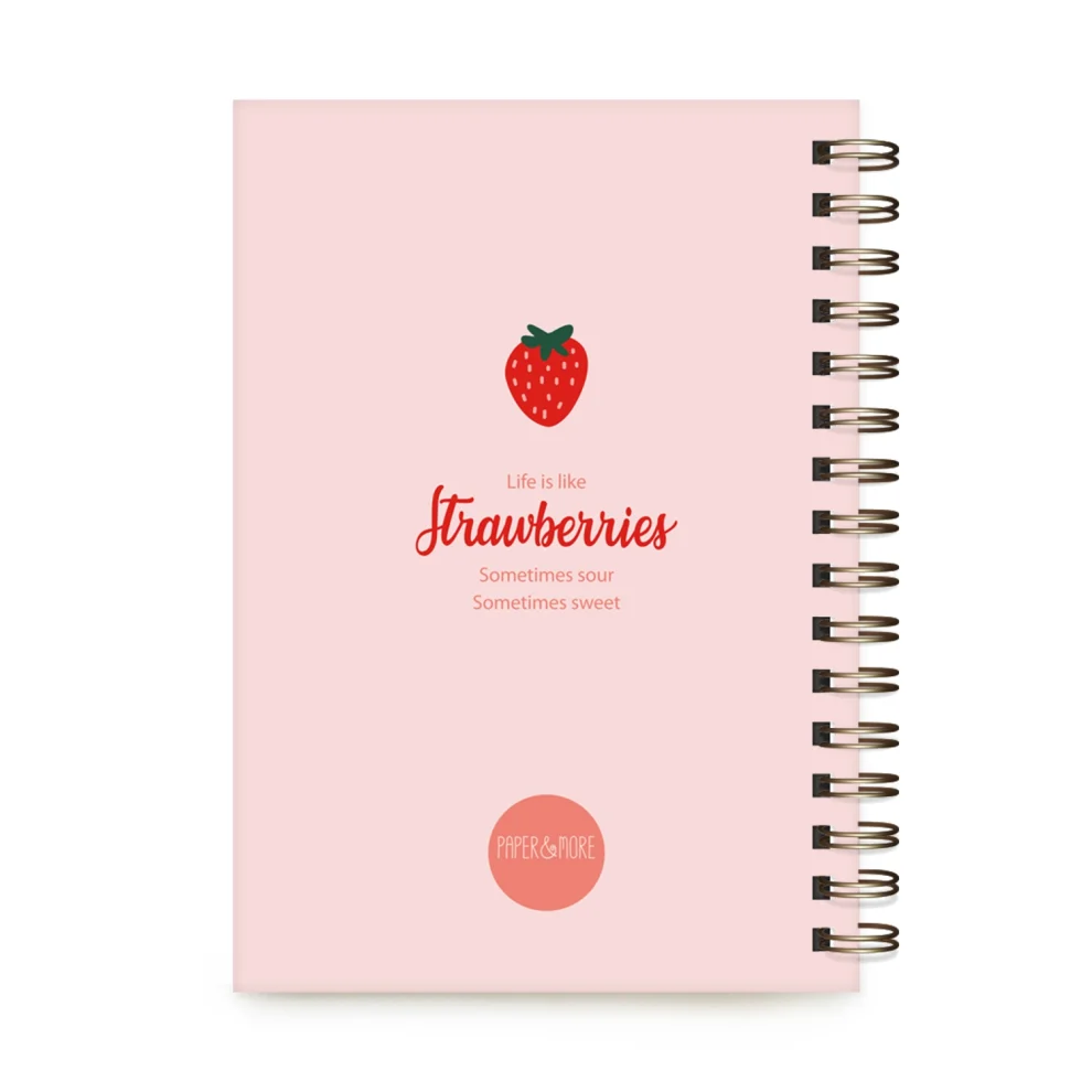 Papermore - Very Berry Strawberry Haftalık Ajanda