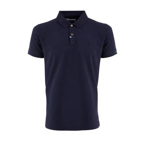 Port Royale	 - Garment Dye Polo With Handmade Details T-shirt