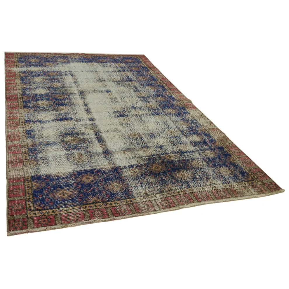 Rug N Carpet - Brittany El Dokuma Vintage Halı 172x 268cm