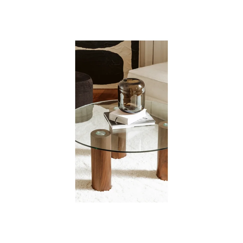 Ocimum Home - Dor Walnut Coffee Table