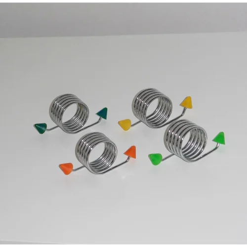 Niche - Pop-art Ok Tasarımlı Metal Peçete Halkası Seti
