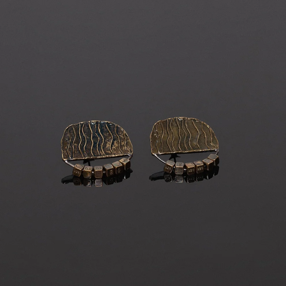 Studio Agna - Bell Earring In Antique