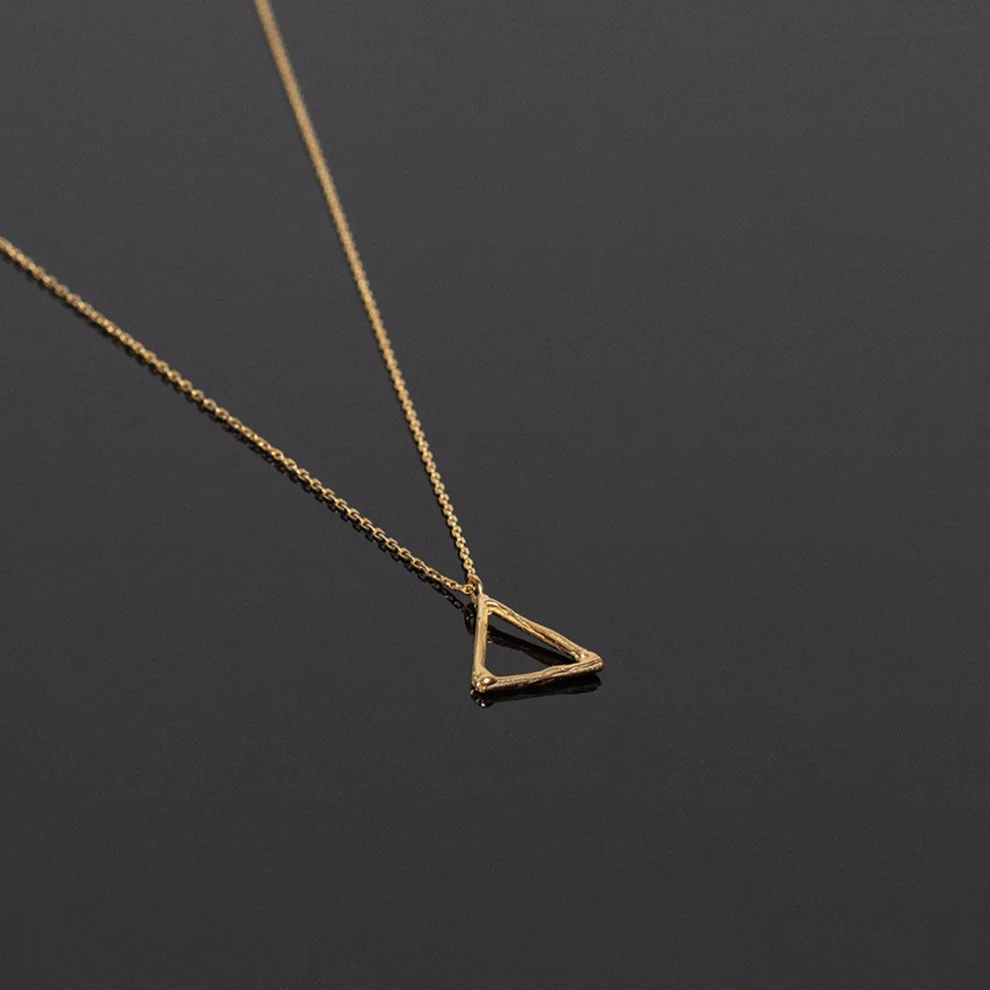 Studio Agna - Fire Necklaces In Gold