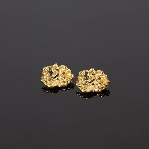 Studio Agna - Hole Earring In Gold