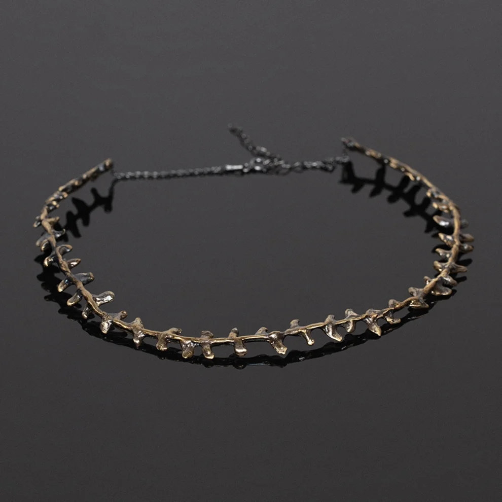 Studio Agna - Oruga Choker In Antique