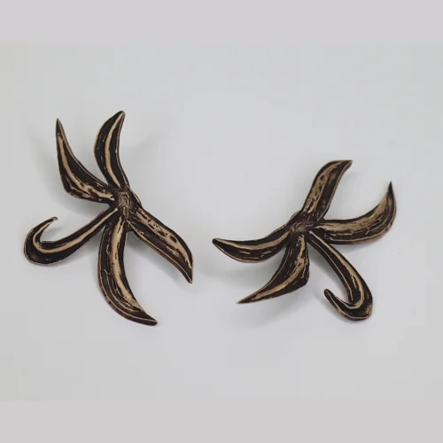 Studio Agna - Starfish Earring In Gold