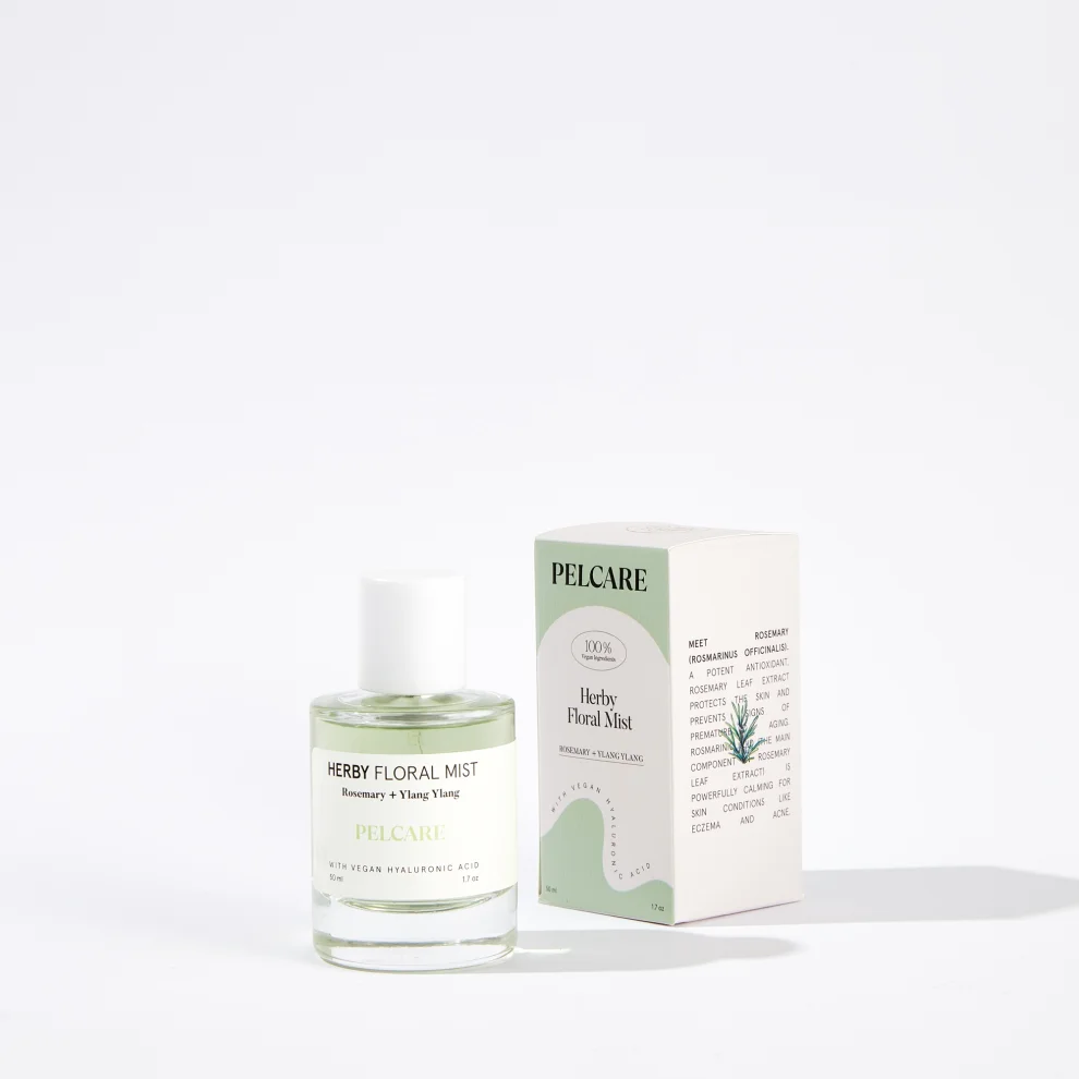 Pelcare Healthcare - Herby Floral Mist With Rosemary + Ylang Ylang Hydrosol Facial Cleanser