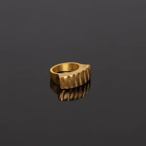 Crown In Gold Ring