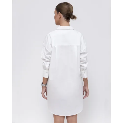 Sfida - White Poplin Dress