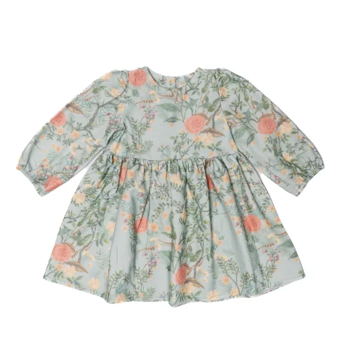 Moose Store Baby & Kids - Baby Girl Floral Cotton Dress