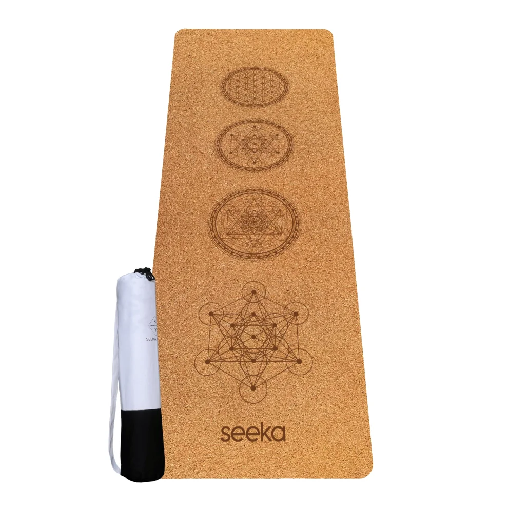 Seeka Yoga - Cork Series Mandala Yoga Mat