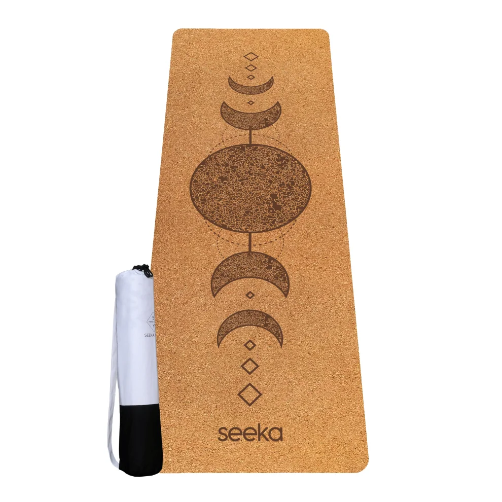 Seeka Yoga - Cork Series Moon Yoga Mat