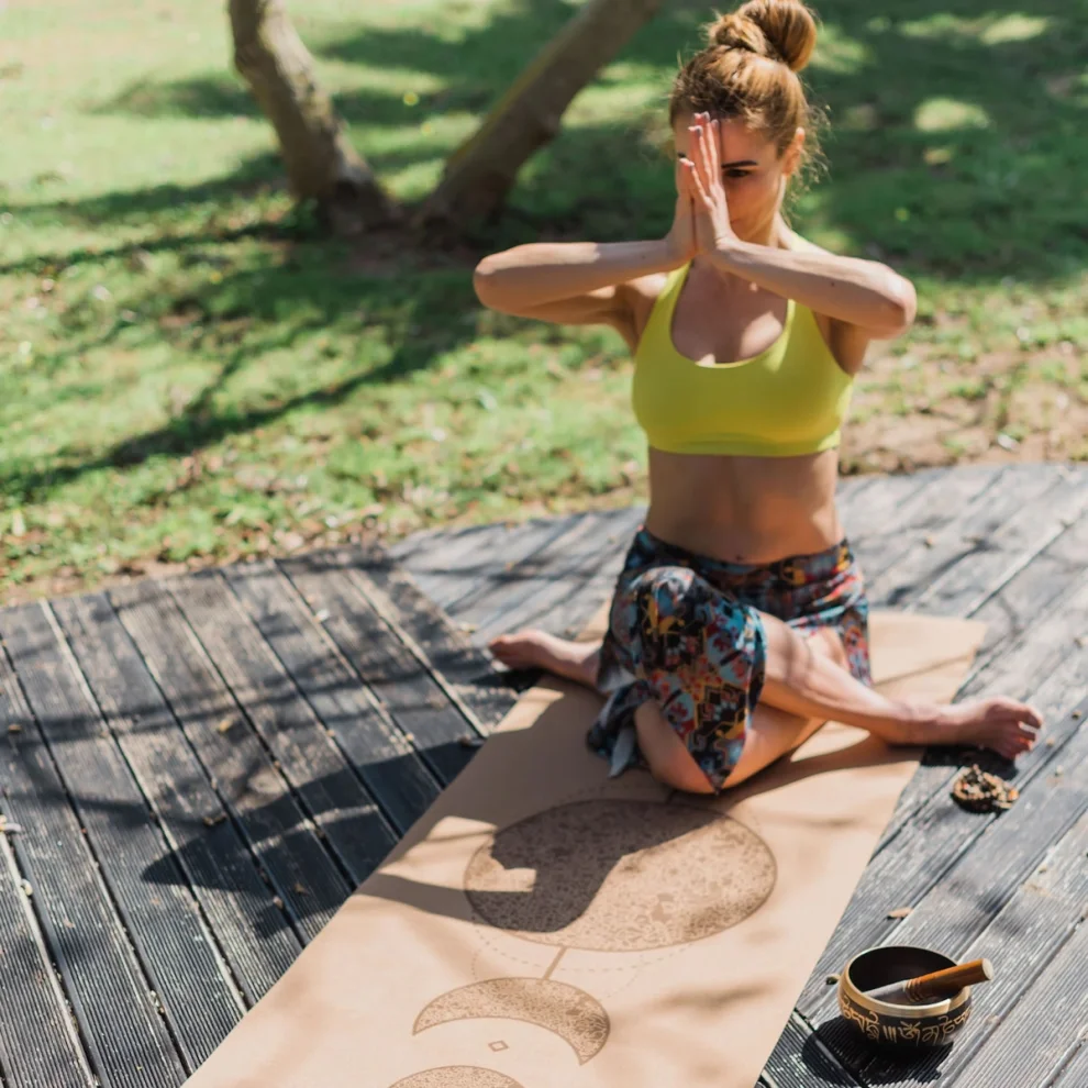 Seeka Yoga - Cork Serisi Moon Yoga Matı