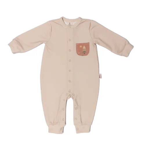 Moose Store Baby & Kids - Organic Cotton Baby Playsuit