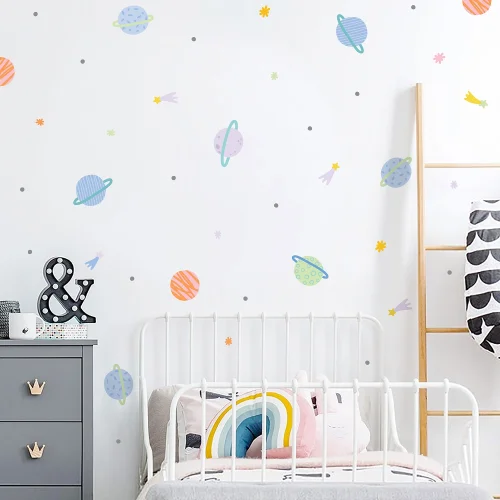 Jüppo - Space Mini Wall Sticker Set