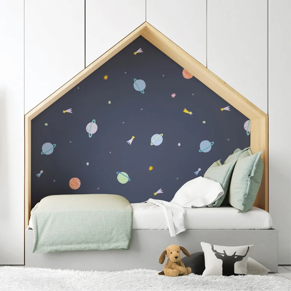 Jüppo - Space Mini Wall Sticker Set