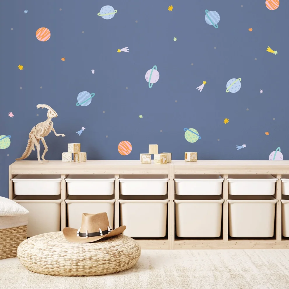 Jüppo - Space Mini Wall Sticker Set