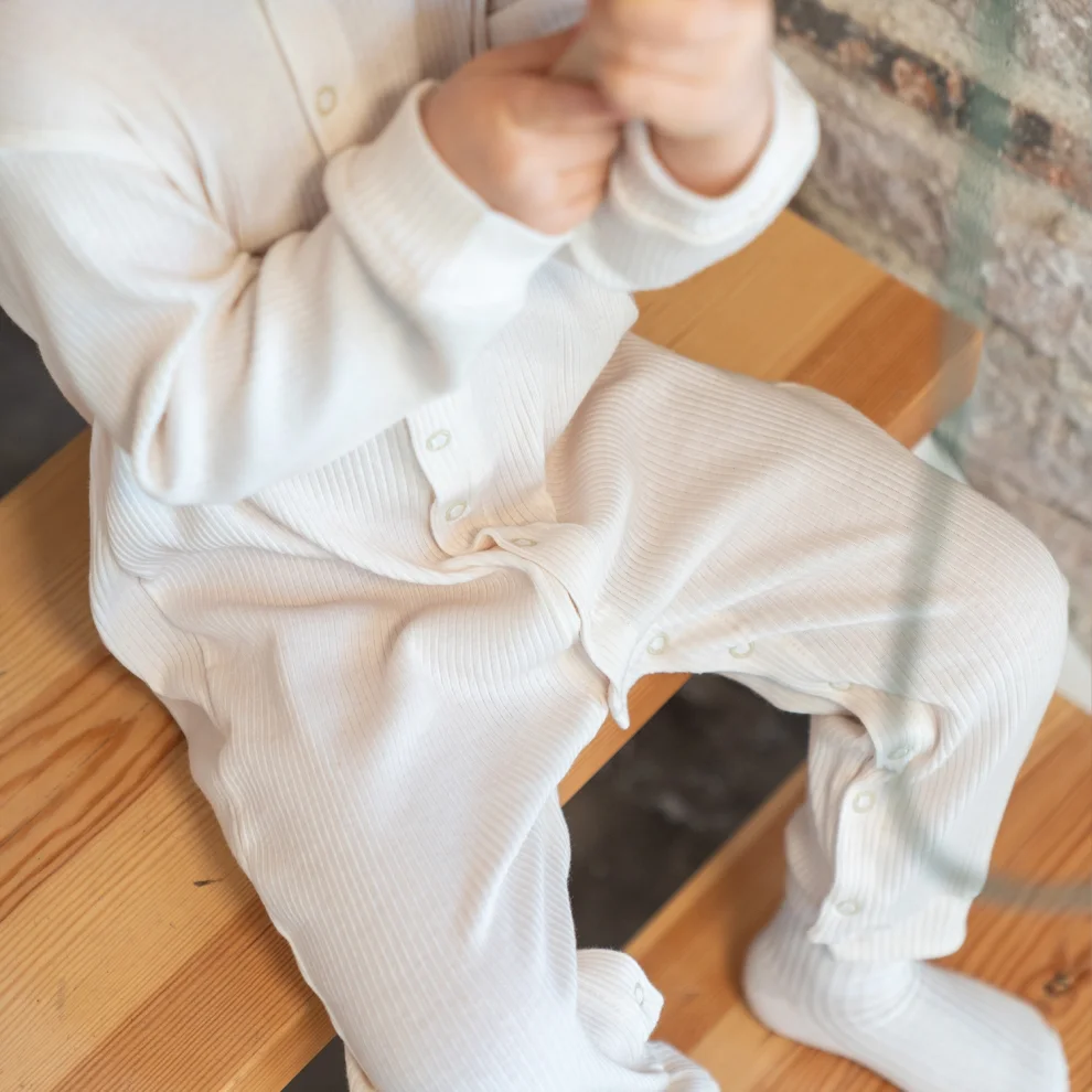Moose Store Baby & Kids - Gots Certified Organic Cotton Baby Kids Playsuit