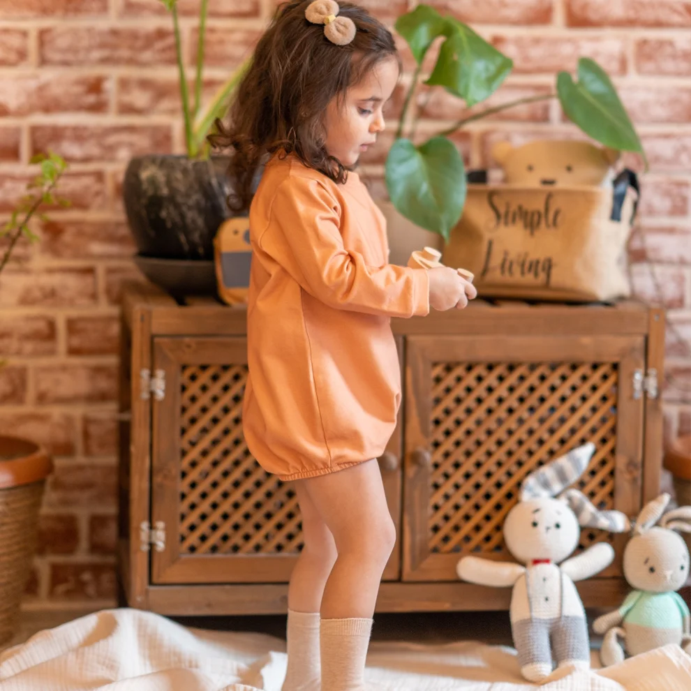 Moose Store Baby & Kids - Organik Pamuk Çıtçıtlı Balon Body