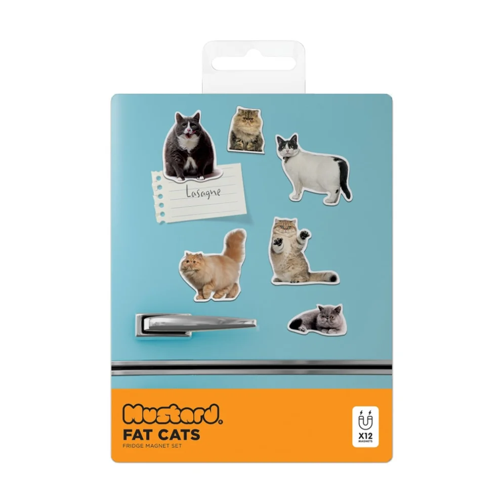 Mustard - Fat Cats Magnet