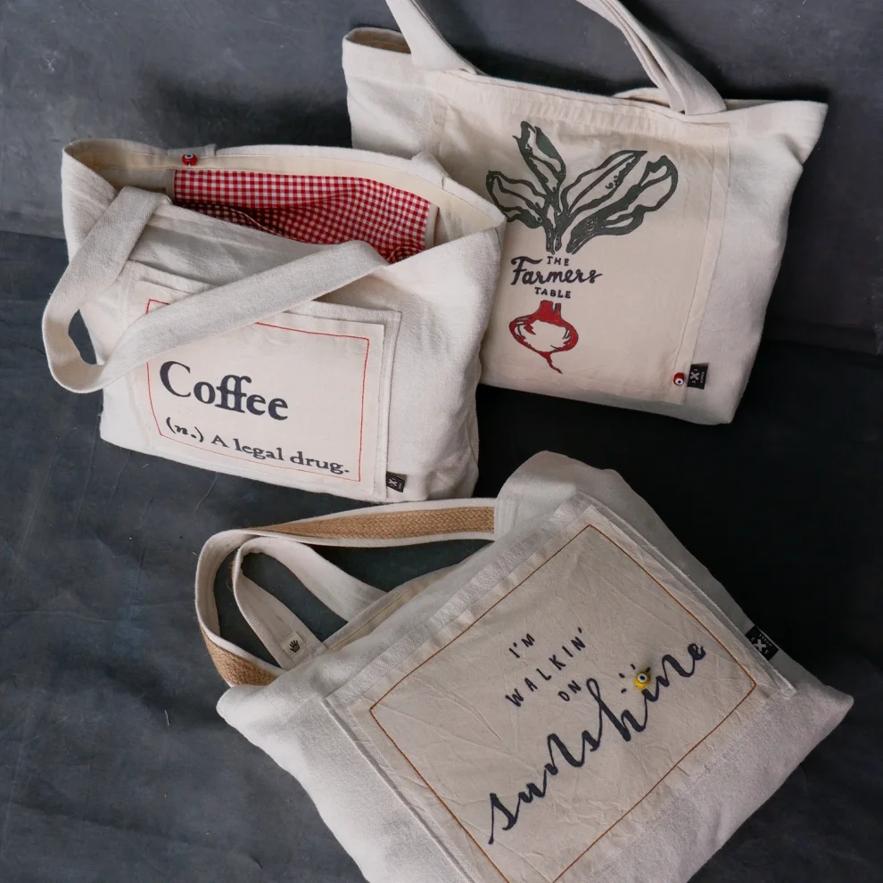 3x3 Works - Coffee Tote Bag