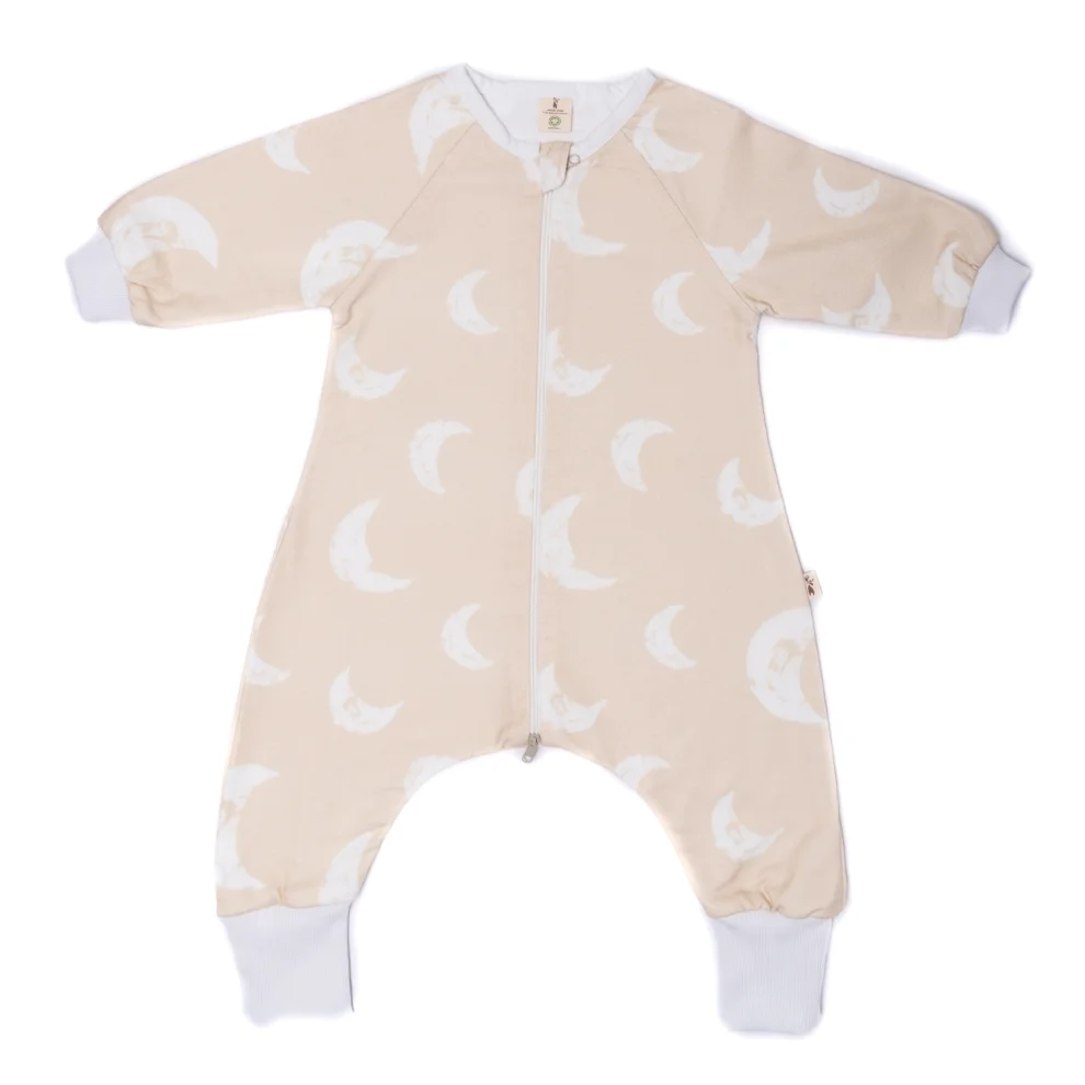 Moose Store Baby & Kids - Organik Pamuk Moon Bebek Çocuk Uyku Tulumu