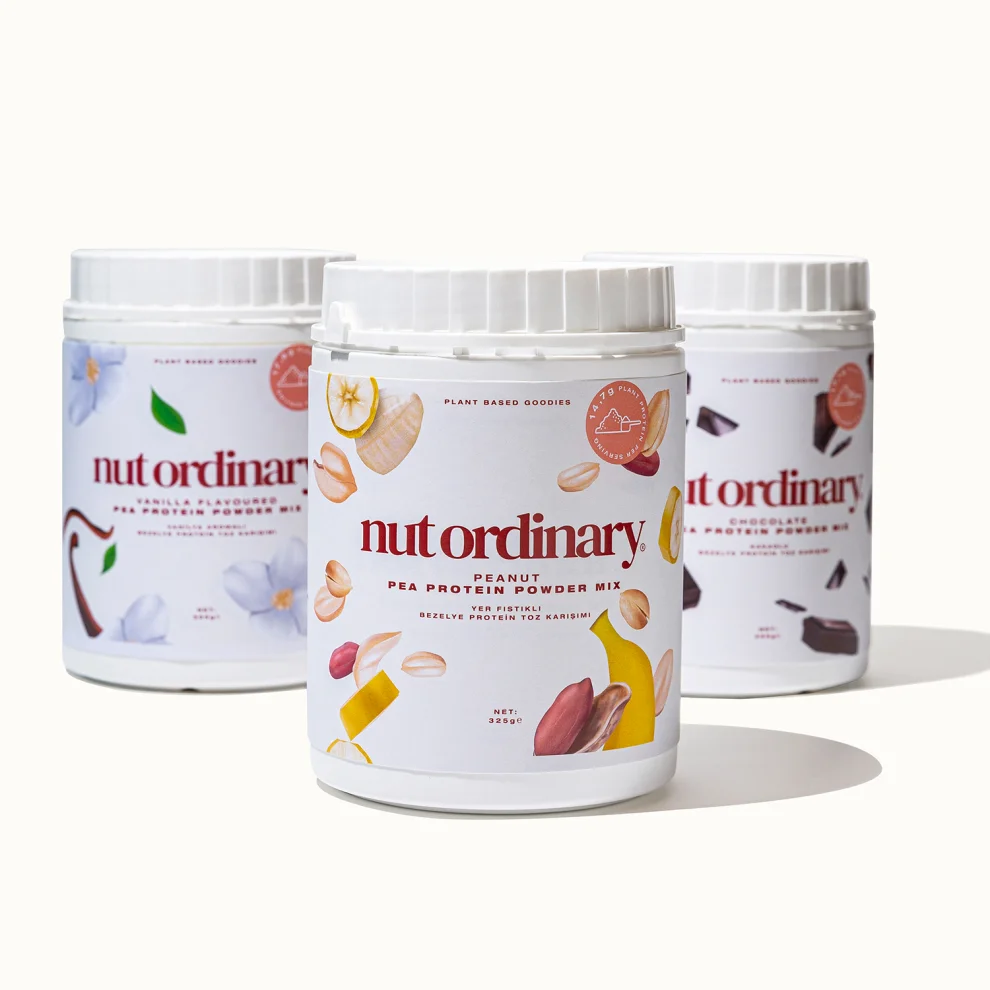 Nut Ordinary - Vanilya Aromalı Bezelye Protein Toz  Karışımı