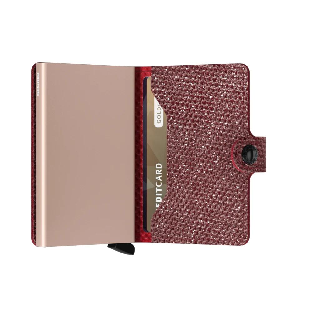 Secrid - Miniwallet Sparkle Red Cüzdan