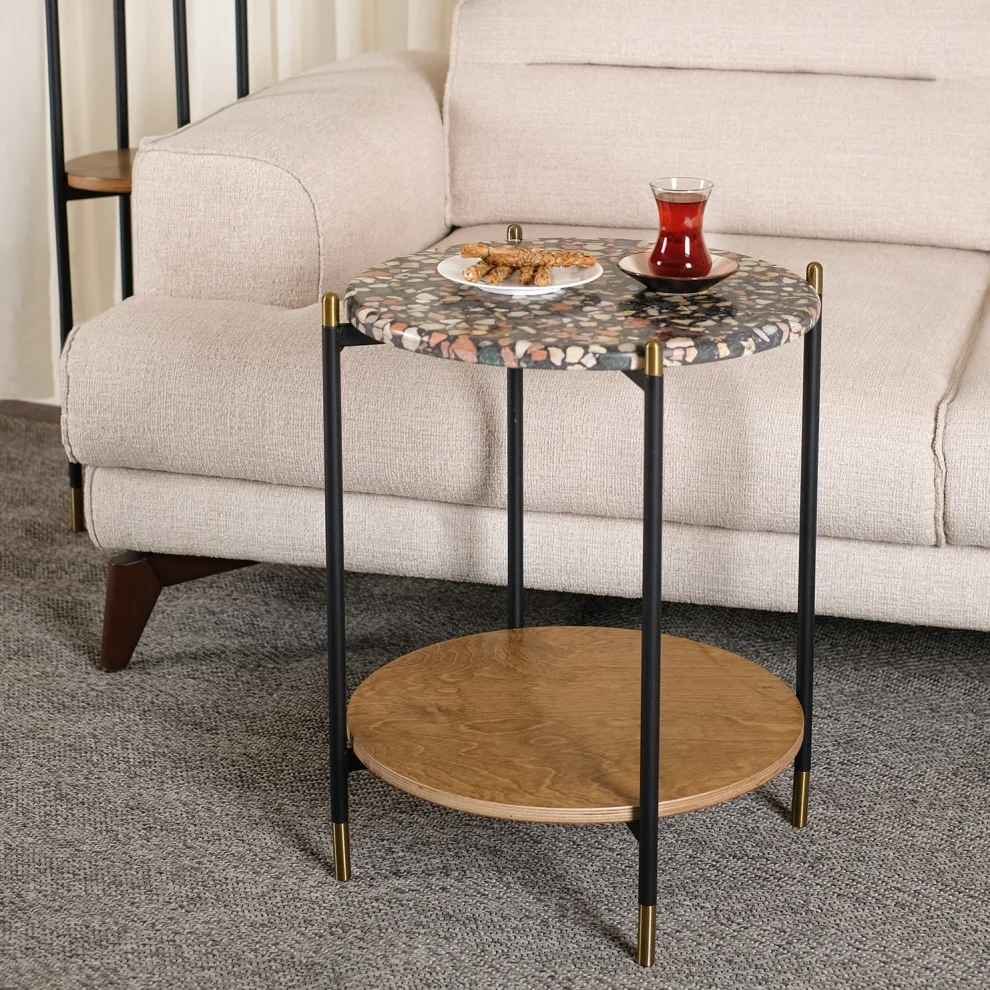 Sürton - Plak Terrazzo Coffee Table