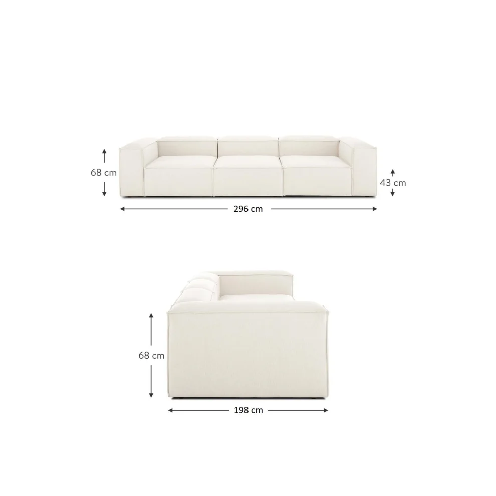 Valnott Design - Ravi 3 Seater