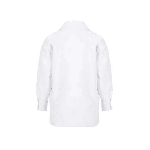 Rivus - Anet Padded Long Sleeve Shirt With Collar Detail