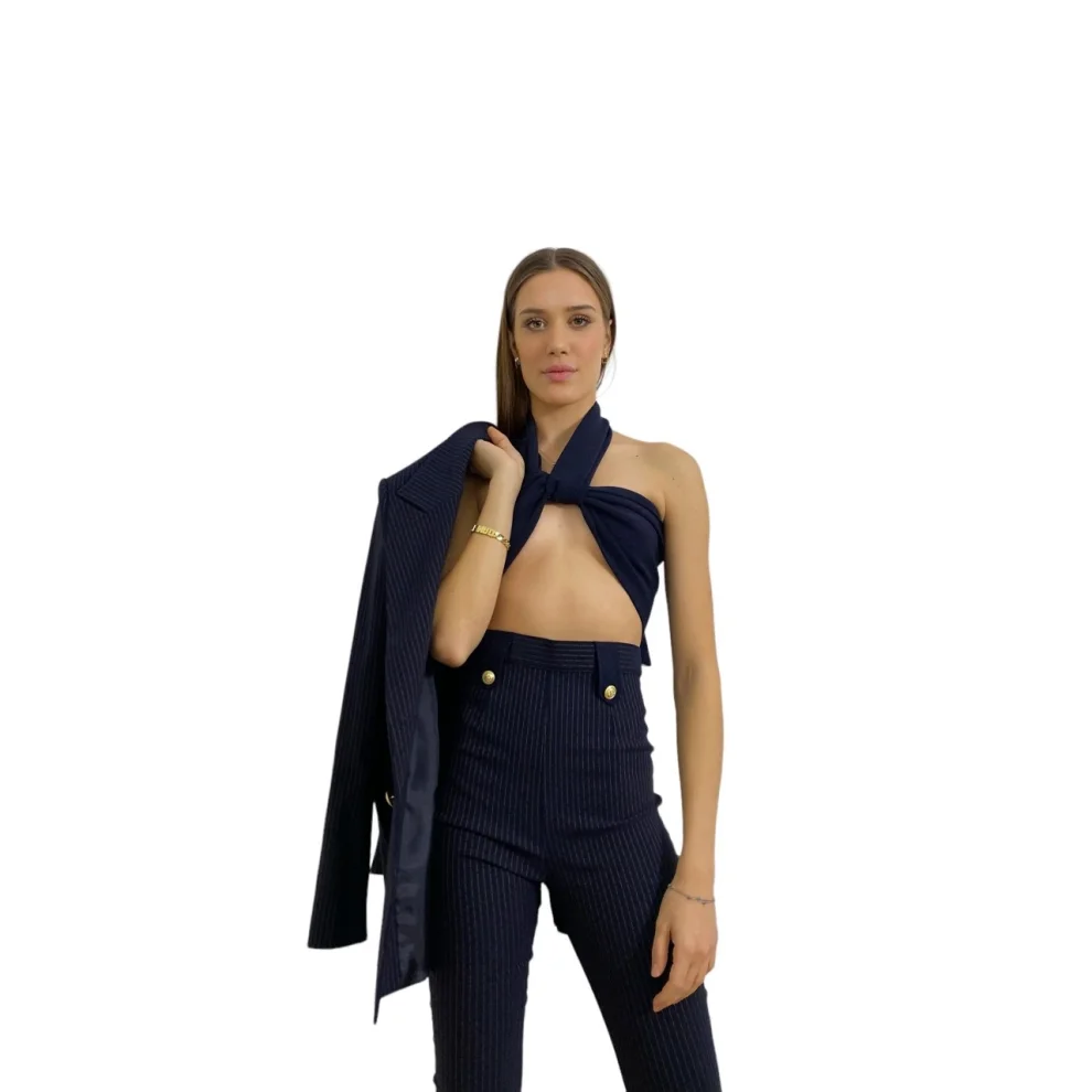 Trust The Team - Jackie Pants Bustier Blazer Jacket Set