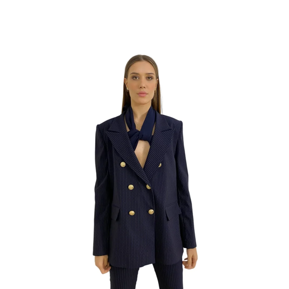 Trust The Team - Jackie Pants Bustier Blazer Jacket Set