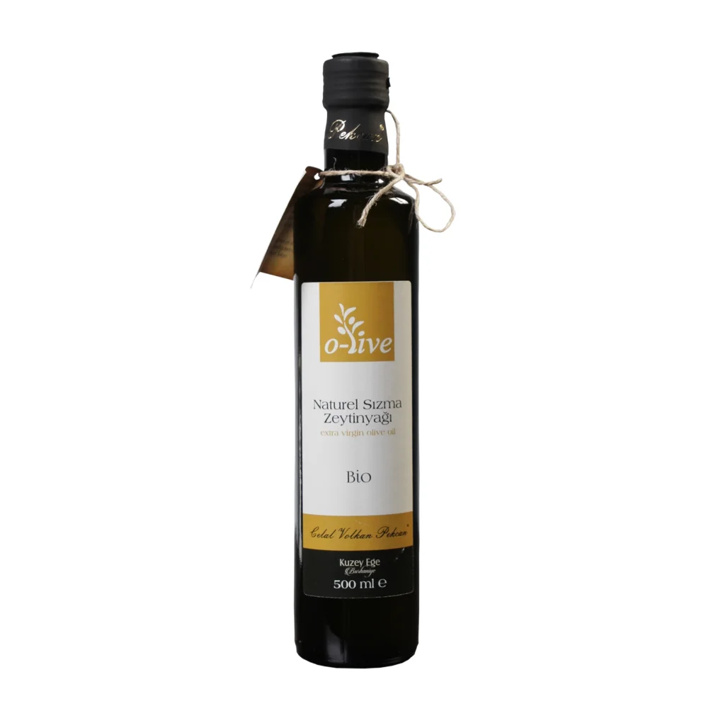Celal Volkan Pekcan Naturel Sızma Zeytinyağı - Extra Virgin Olive Oil Bio 500 Ml- First Cold Pressed