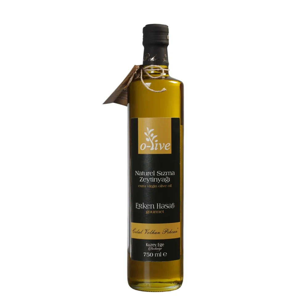 Celal Volkan Pekcan Naturel Sızma Zeytinyağı - Extra Virgin Olive Oil Early Harvest 750 Ml - First Cold Pressed