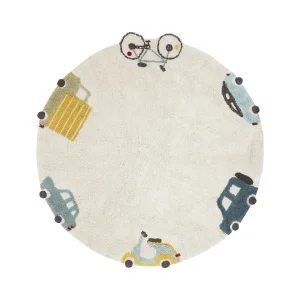Wheels Rug