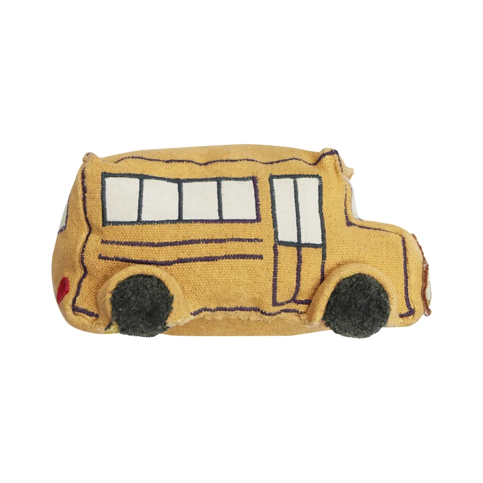 Lorena Canals	 - Ride & Roll School Bus Soft Toy