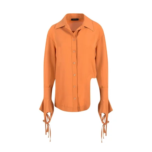 Rivus - Barf Lace Detailed Oversize Shirt