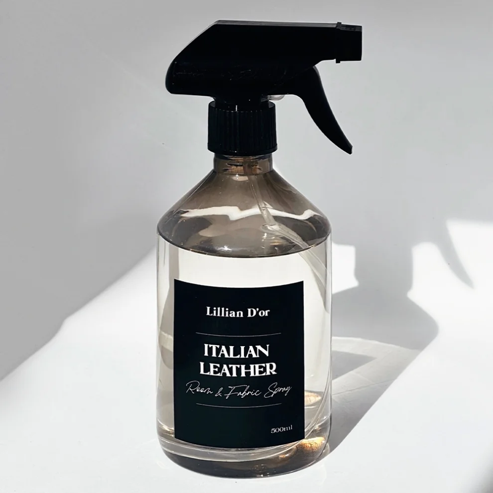 Lillian D'or Co. - Italian Leather Room Spray 500 Ml.