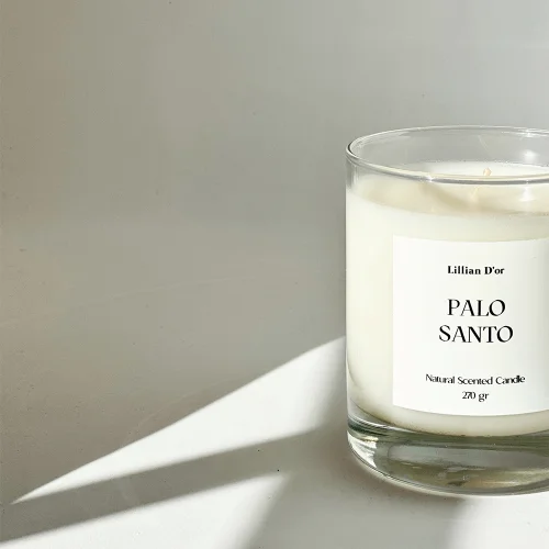 Lillian D'or Co. - Palo Santo Soy Wax Candle 270 Gr.