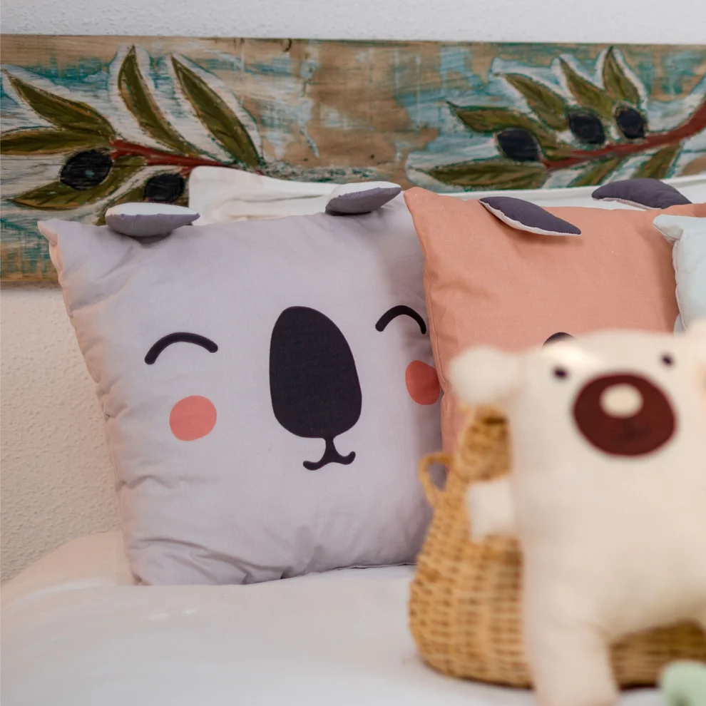 Moose Store Baby & Kids - Organic Cotton Fabric Koala Baby Kids Pillow