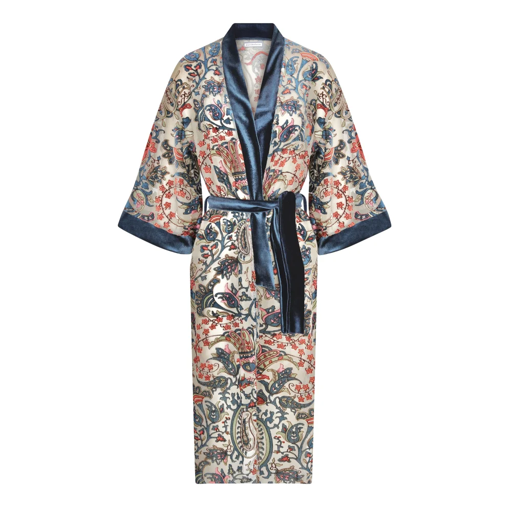 Postbohem - Velvet Azul Kimono