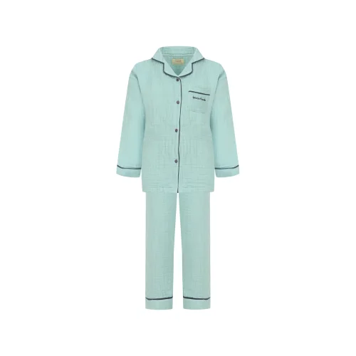 Let's Be Friends - Organic Muslin Fabric Pyjamas Set