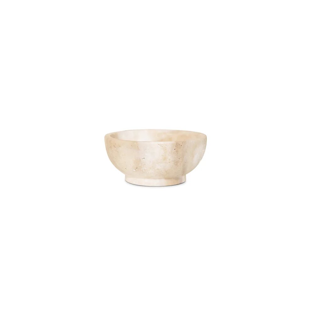 Milnoi - Basic Bowl Mermer Dekoratif Kase