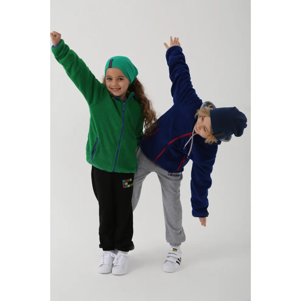 Let's Be Friends - Kids Fleece Sweatshirt - Il