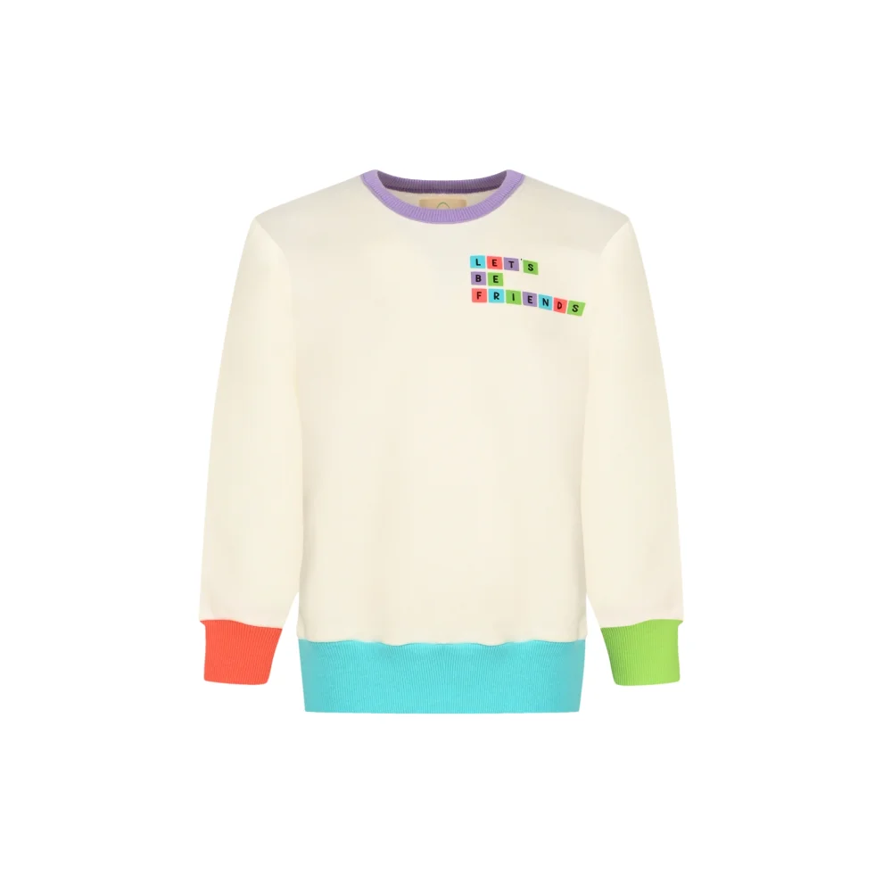 White hot sale friends sweatshirt