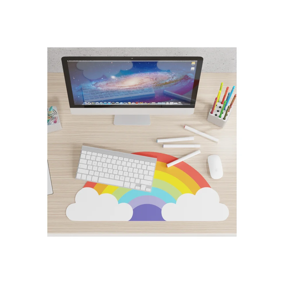 Mustard - Rainbow Mousepad