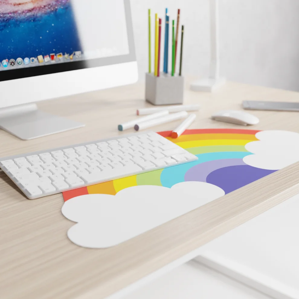 Mustard - Rainbow Mousepad