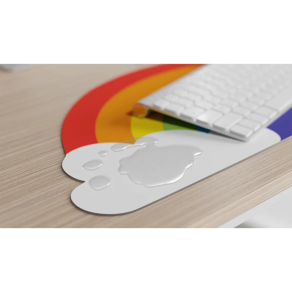 Mustard - Rainbow Mousepad