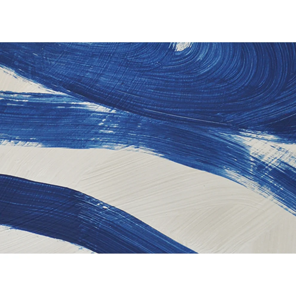 Kle Studio - Blues No.1 Acrylic Painting On Paper
